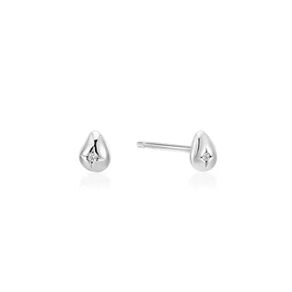 Ania Haie Pebble Sparkle Stud Earrings