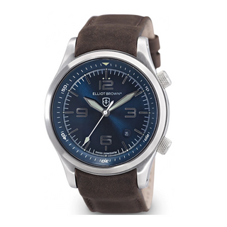 Elliot Brown Canford Blue Dial Watch