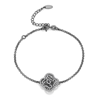 Fei Liu Black Cascade Bracelet