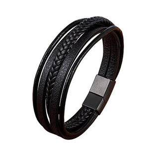 Blk 20.5cm ID Lthr BL