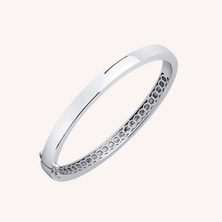 Gisser 6mm Silver Polished Bangle