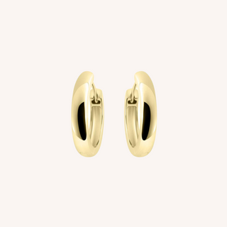 Gisser Gold Plated 18mm Wide Hoop