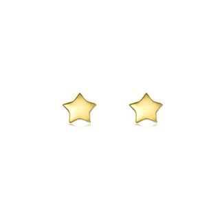 Medium Star Stud Earrings