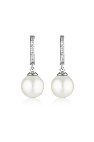 Red Carpet Promendade Earrings in Silver