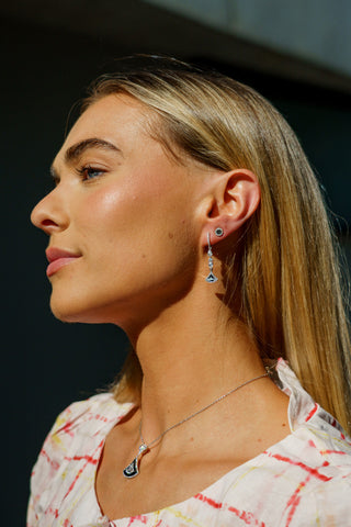 Georgini Silver Chic Noel Fantasy Drop Earrings