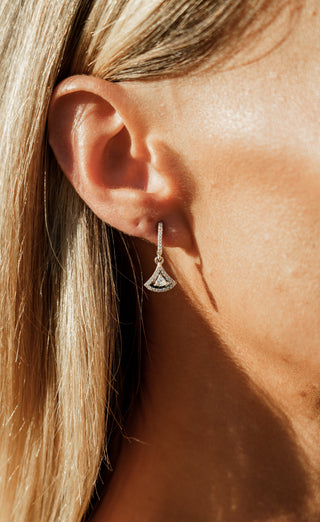 Georgini Silver Chic Noel Fantastic Drop Earrings