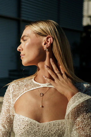 Georgini Gold Plated Silver CZ Toi Et Moi Ring