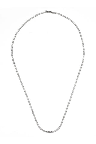Georgini Silver Sydney Soiréé 2mm CZ Tennis Necklace