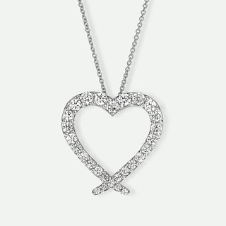 Liza | 9ct White Gold 0.50ct tw Lab Grown Diamond Necklace