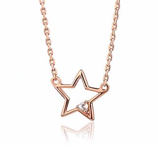 Lucinda King Faith Open Star Pendant