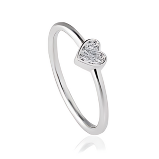 Lucinda King Grace Heart Ring