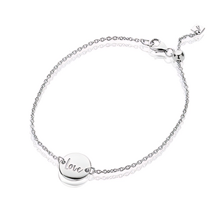 Lucinda King Love Disc Bracelet