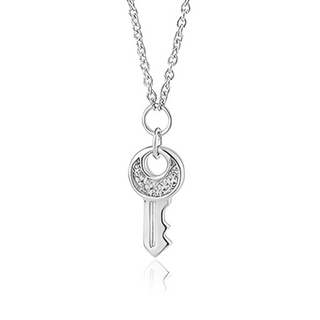 Lucinda King Key Pendant