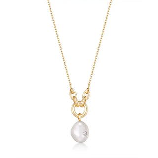 Ania Haie Pearl Sparkle Pendant Necklace