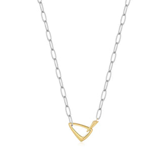 Ania Haie Silver Arrow Link Chunky Chain Necklace | N049-04T