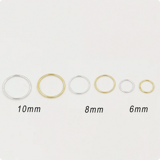 Single Nose Ring | Silver Nose Ring |Gold Plated Nose Ring