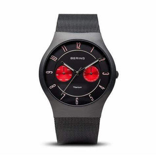 Bering Men's PVD Black Titanium Watch