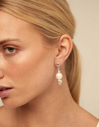 Unode50 Moody Pearl Drop Earrings