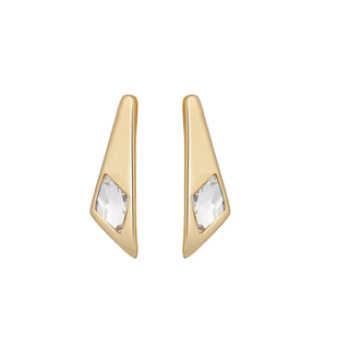 Unode50 Superstition Gold Stud Earrings