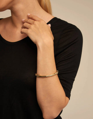 Unode50 Gold Plated Journey Bracelet
