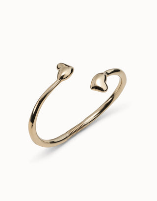 Unode50 MutuaLove Heart Open Bangle