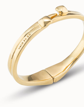 Unode50 Feelings Gold Nail Bangle