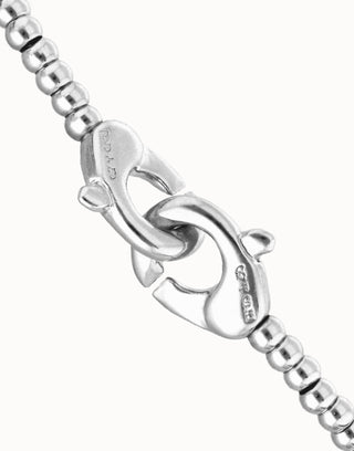Ser Inseparable Interlocking Carabiner Beaded Bracelet