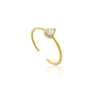 Golden Opal Colour Adjustable Ring