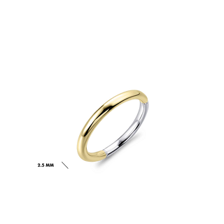 Gisser Gold Plated Shiny Stacking Ring
