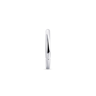 Gisser Silver Shiny Stacking Ring