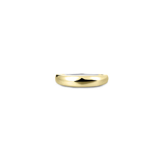 Gisser Gold Plated Stackable Polished Ring