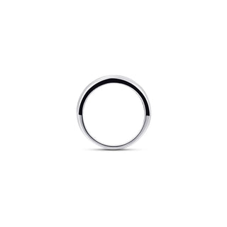 Gisser Silver Stackable Polished Ring