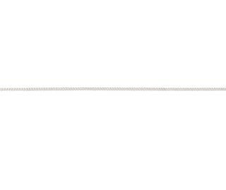 Silver 1.59mm Curb Chain