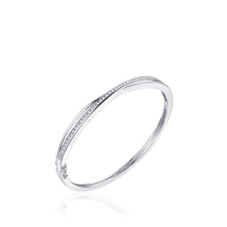 Gisser Silver Icon Bangle
