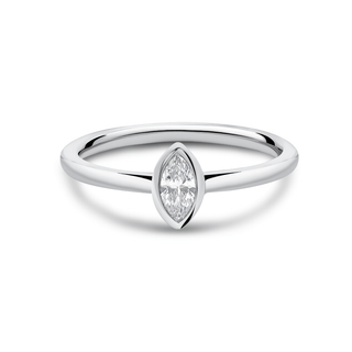 9ct White Gold Lab-Grown Diamond Nova Ring