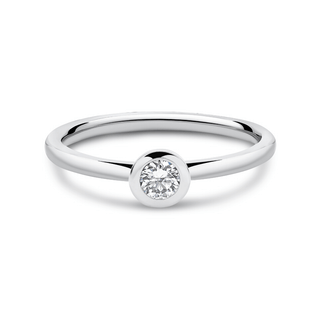 9ct White Gold Lab-Grown Diamond Jayla Ring