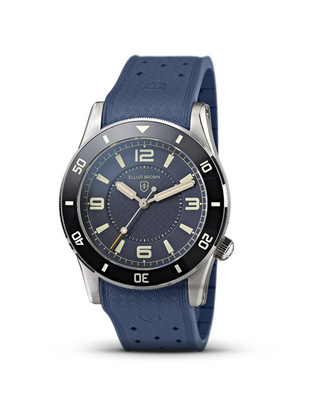 Elliot Brown Bloxworth Heritage Diver Blue Strap Watch | 929-103-R53S