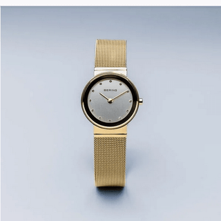 Bering Ladies Classic Polished Gold Watch