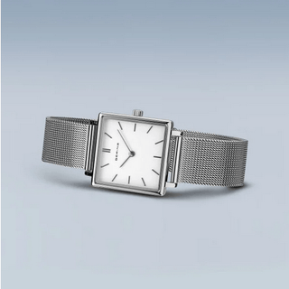 Bering Ladies Square Silver Watch | 18226-004 | Modern Watches For Her