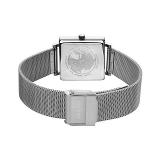 Bering Ladies Square Silver Watch | 18226-004 | Modern Watches For Her