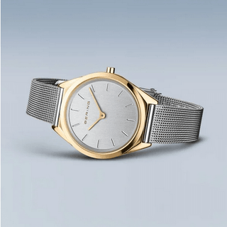 Bering Ladies Ultra Slim Two Colour Watch | 17031-010| Two Tone Ladies Watch