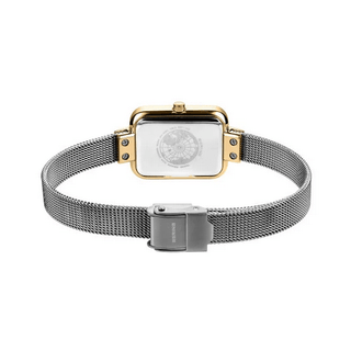 Bering Ladies Petite Rectangle | 14520-010 | Two Colour Watch 