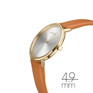 Bering Ladies Ultra Slim Gold Watch Set | 15729-530 | Bering Watches UK