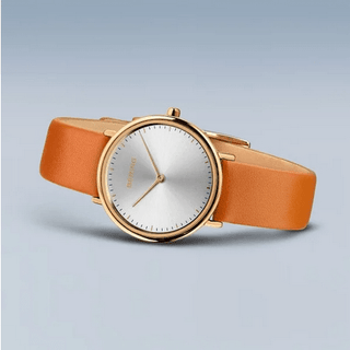 Bering Ladies Ultra Slim Gold Watch Set | 15729-530 | Bering Watches UK