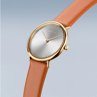 Bering Ladies Ultra Slim Gold Watch Set | 15729-530 | Bering Watches UK