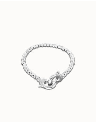 Ser Inseparable Interlocking Carabiner Beaded Bracelet