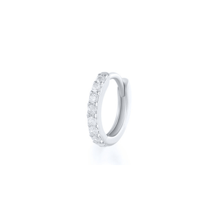 Single CZ Cartilage Hoop