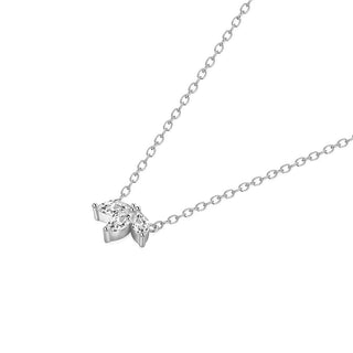 Marquise CZ Drop Pendant