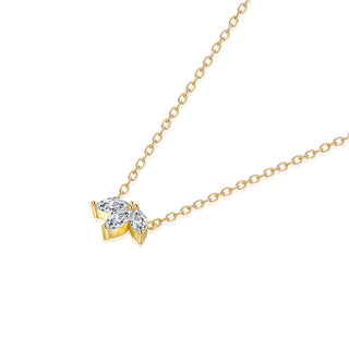 Marquise CZ Drop Pendant