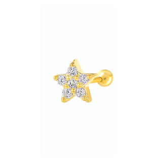 Twinkle Star Cartilage Stud | Celestial Cartilage Earring | Celestial Jewellery